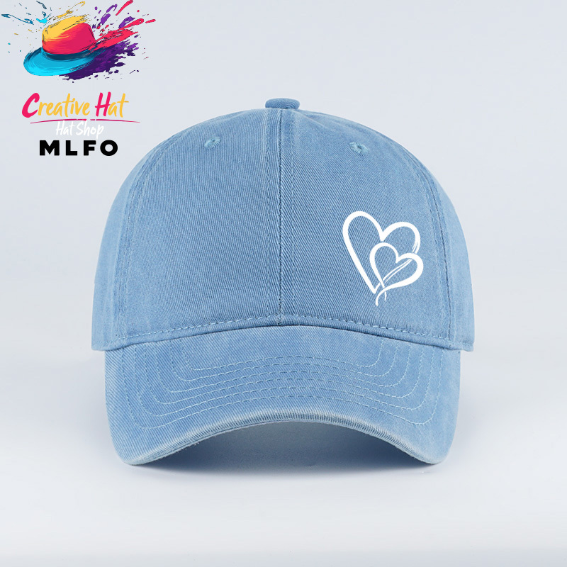 TEMU Women's Washed Baseball Cap With Stylish Minimalist Print. Adjustable, Lightweight, Soft And Breathable With Great Protection. Perfect For Daily
