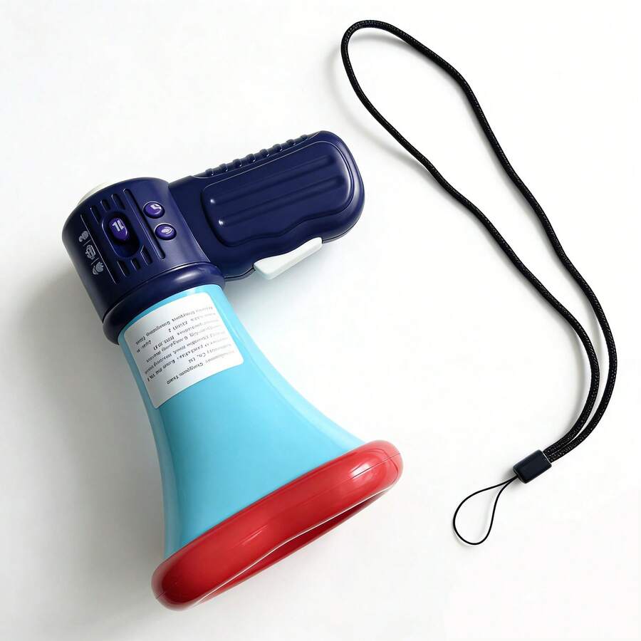 Novelty Prank Megaphone, Funny Loudspeaker, Handheld Sound Amplifier Trick Toy For 14+, Halloween Party Game Gag Gift