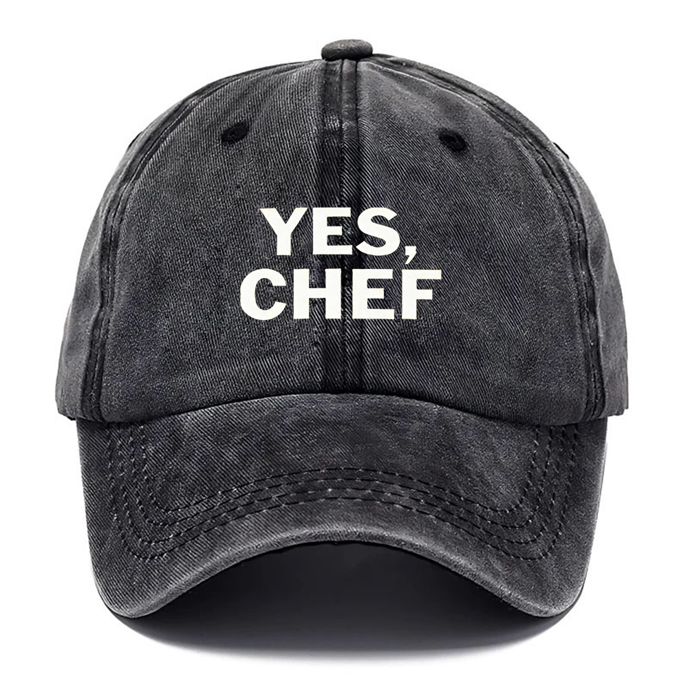TEMU 1 pz Yes, Chef, per , Donna, Spiaggia, Baseball Traspirante da Esterno, Regolabile da Pap�, Disponibile in Colori, per e Feste , a