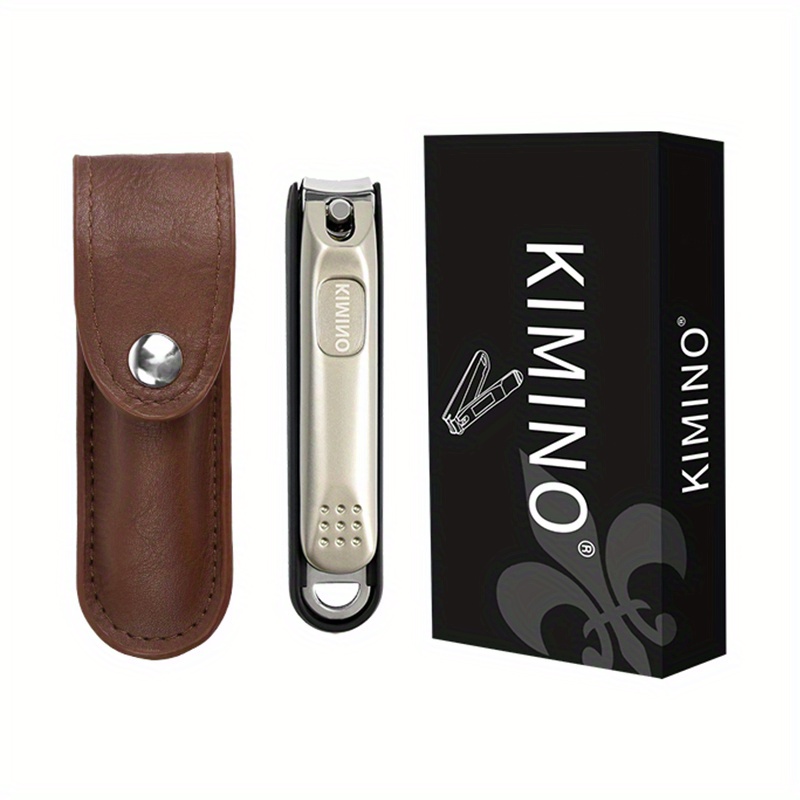 TEMU Nail Clippers With Cover Nail Cutter Nail Clippers That Prevent Splashing Particle File Anti-splashing Non-slip Nail Clippers For Hands And Feet