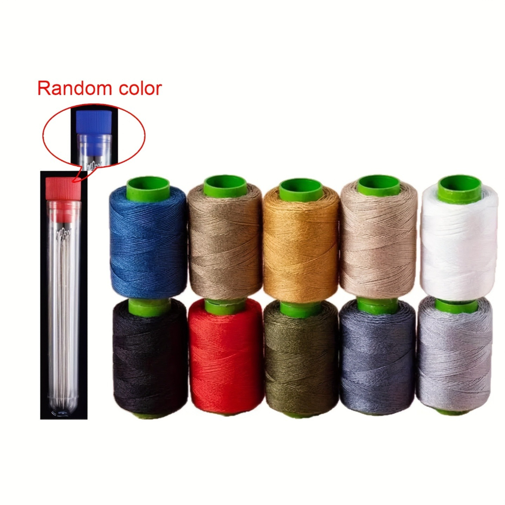 TEMU 12 Colors 3 Strands Heavy Duty Thread For Jeans And Thick Clothes, Strong Mending Sewing Thread For Denim, Quilt, Backpack, Coat Repair