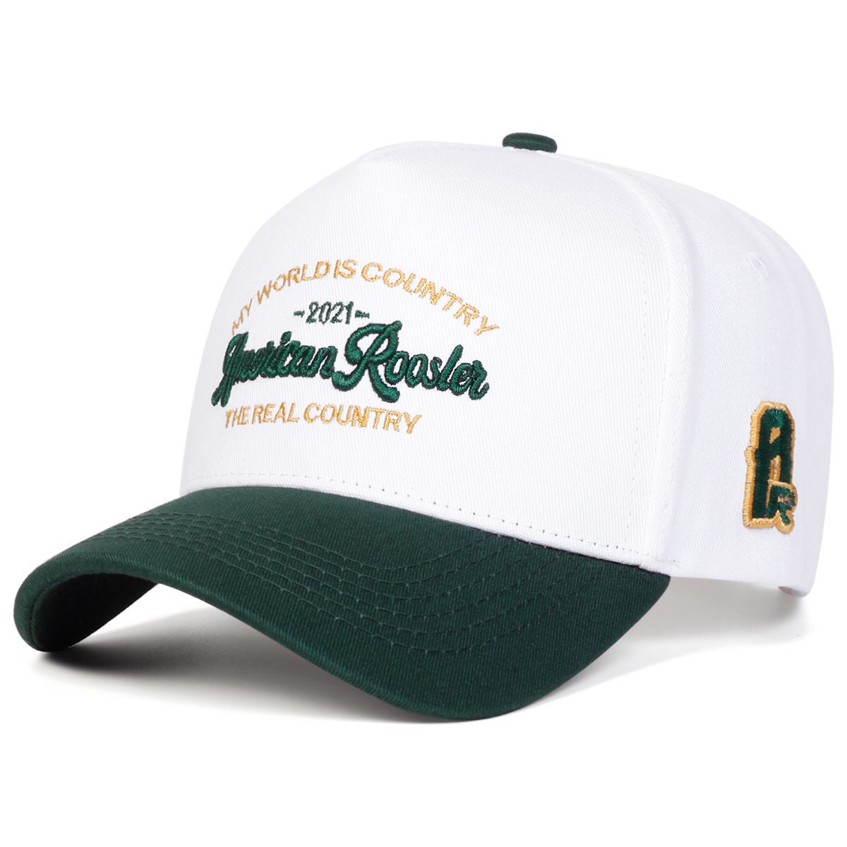 TEMU 1 Gorra de béisbol para hombre con bordado de AMERICANO, gorra de paneles a , gorra casual ajustable para exteriores, adecuada para salidas de y