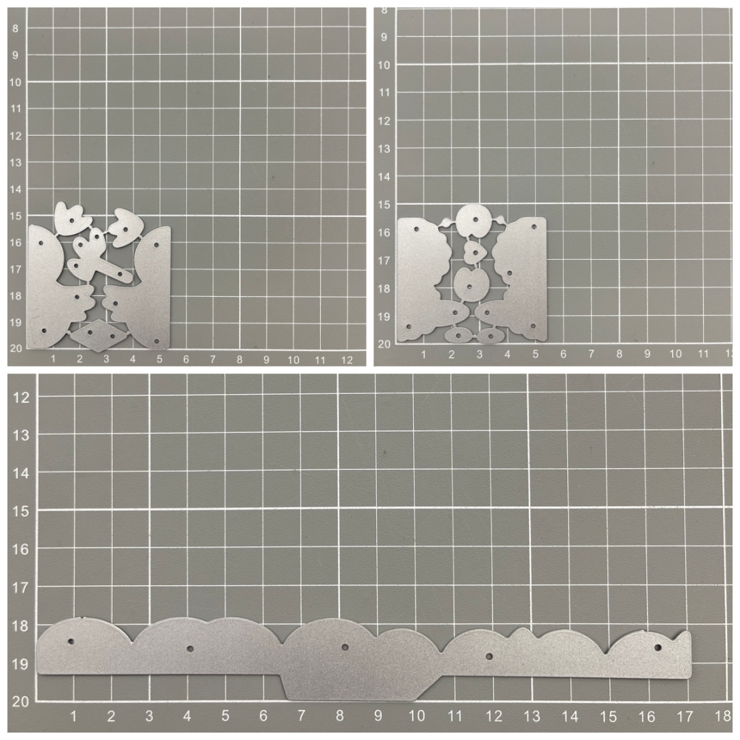 Image of 2026 New 3pcs Chicken And Sheep Set Metal Cutting Mold, Suitable For Easter, Card Making, Scrapbooking, Papercraft Knife, Holiday Molds, Templates