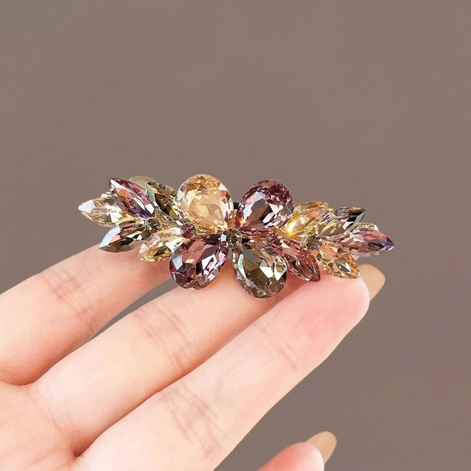 TEMU This Vintage-style, High-end Clip Is Perfect For Weddings, Balls, Parties, Bridal Events, Formal Occasions, And Everyday Wear