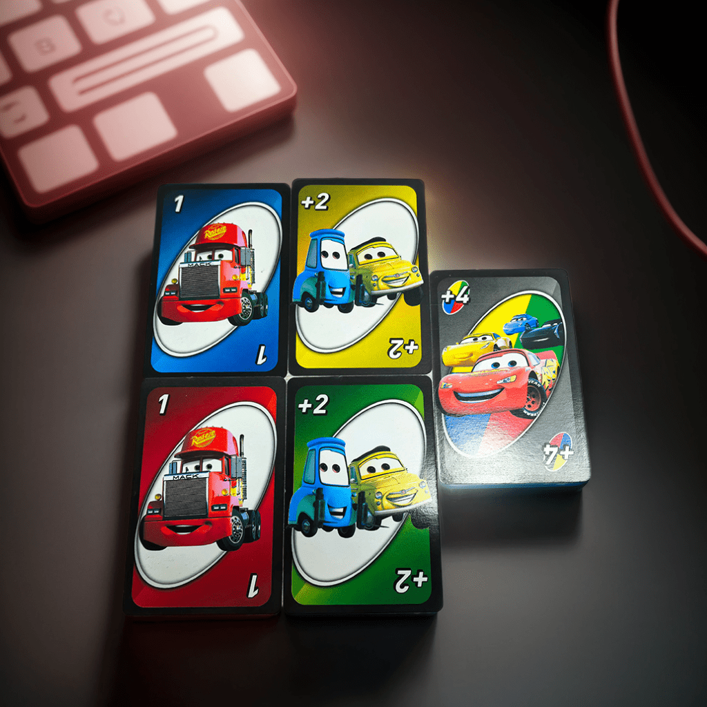 54pcs/108pcs Car People Card Game - Multiplayer Family Entertainment, Perfect for Birthdays and Parties, Vibrant Colors