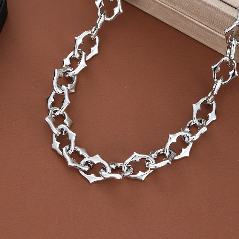 TEMU Hip-hop Punk Style Party Gift Jewelry Necklace 1pc