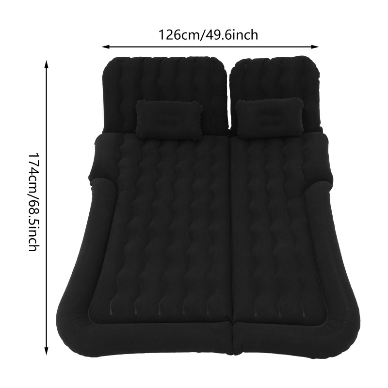 item picture black rv mattress   suvs off road vehicles and rvs ideal for travel camping and road   folds up for easy portability