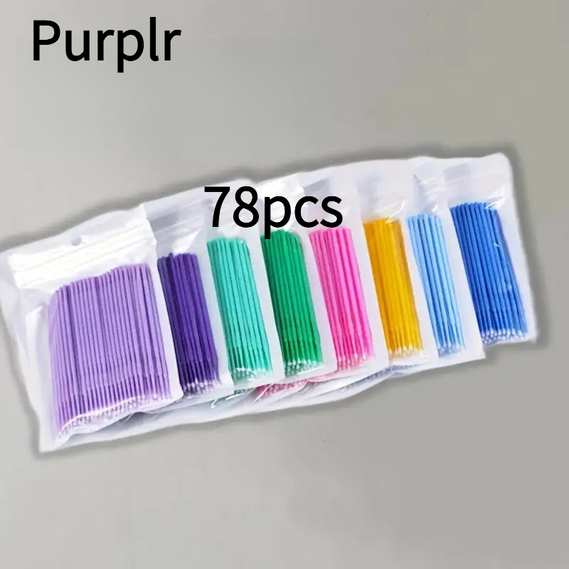 TEMU Micro Spazzole Monouso 38/78 - Applicatori di Pittura di Precisione con Punta Fine e Setole Morbide per Uso Singolo, Confezione All'Ingrosso