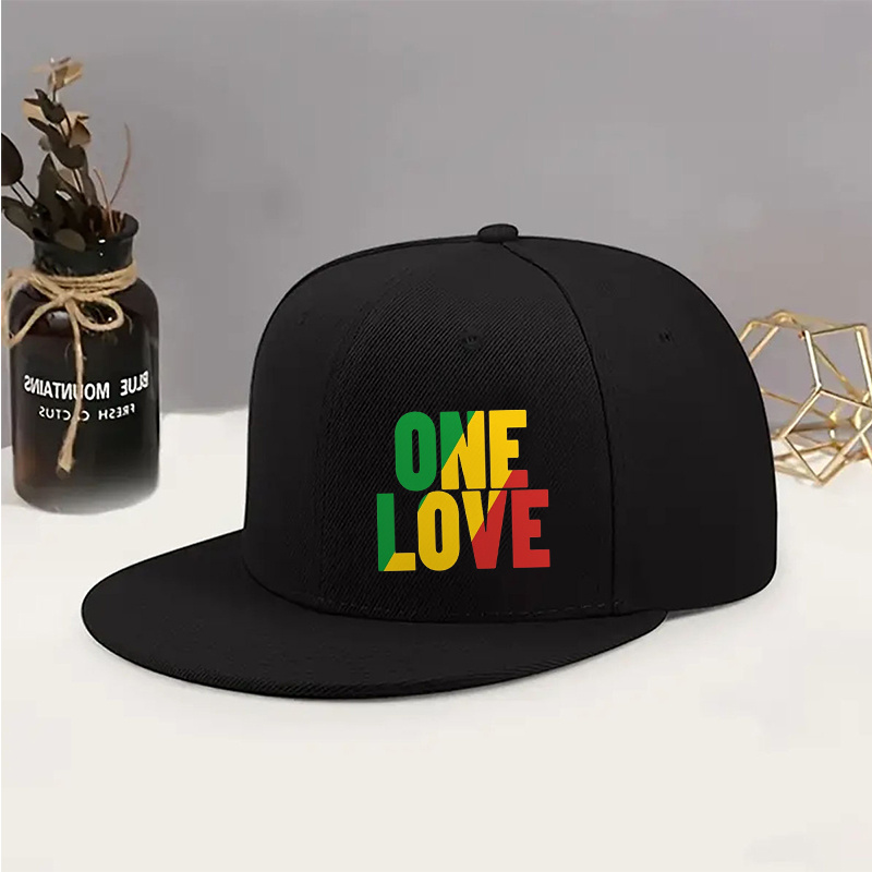 TEMU A Trendy Urban Hip-hop Style With The "" , Suitable For Men And Women With A Versatile Flat Brim Hat