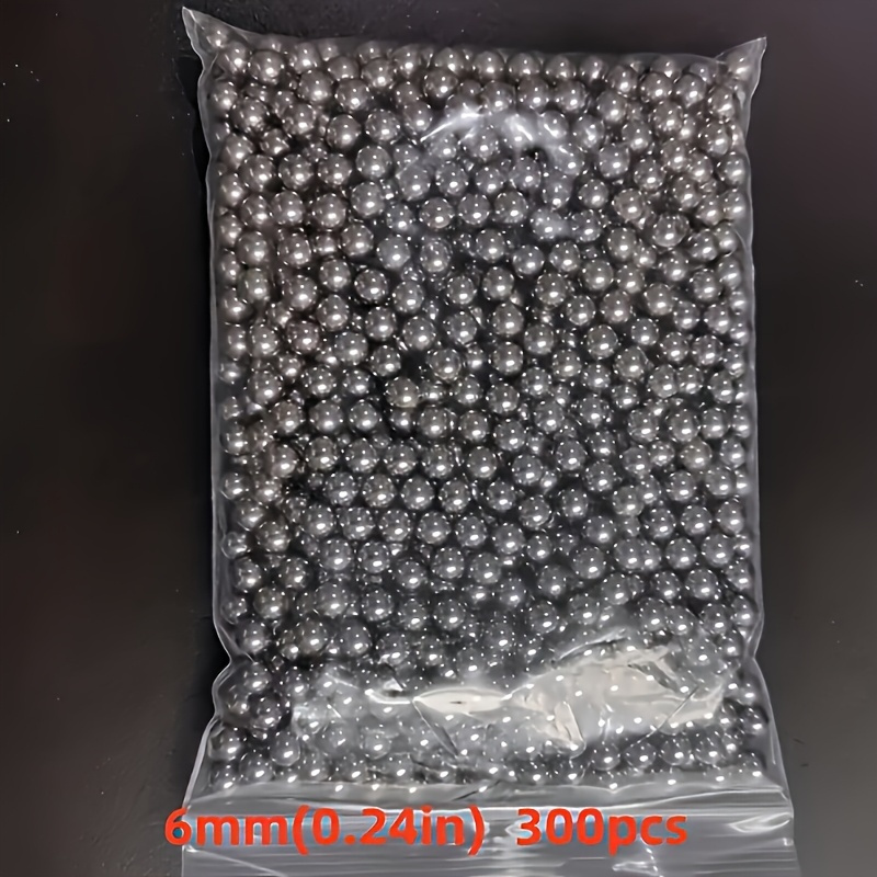300pcs 6mm 0 24inch high carbon steel balls precision plated bearing balls beads suitable for industrial use