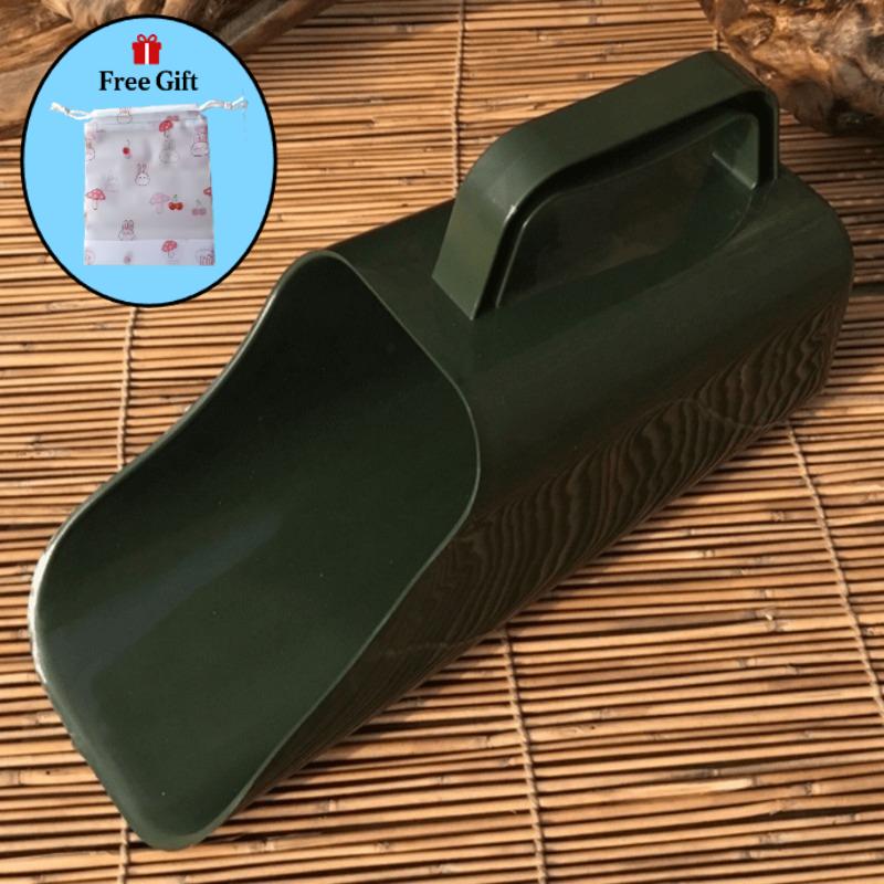 TEMU 2pcs Set (1pc Gardening Tool And 1pc Free Mushroom Storage Bag), Multi-functional Gardening Shovel, Durable Plastic Sieve Shovel, Suitable For