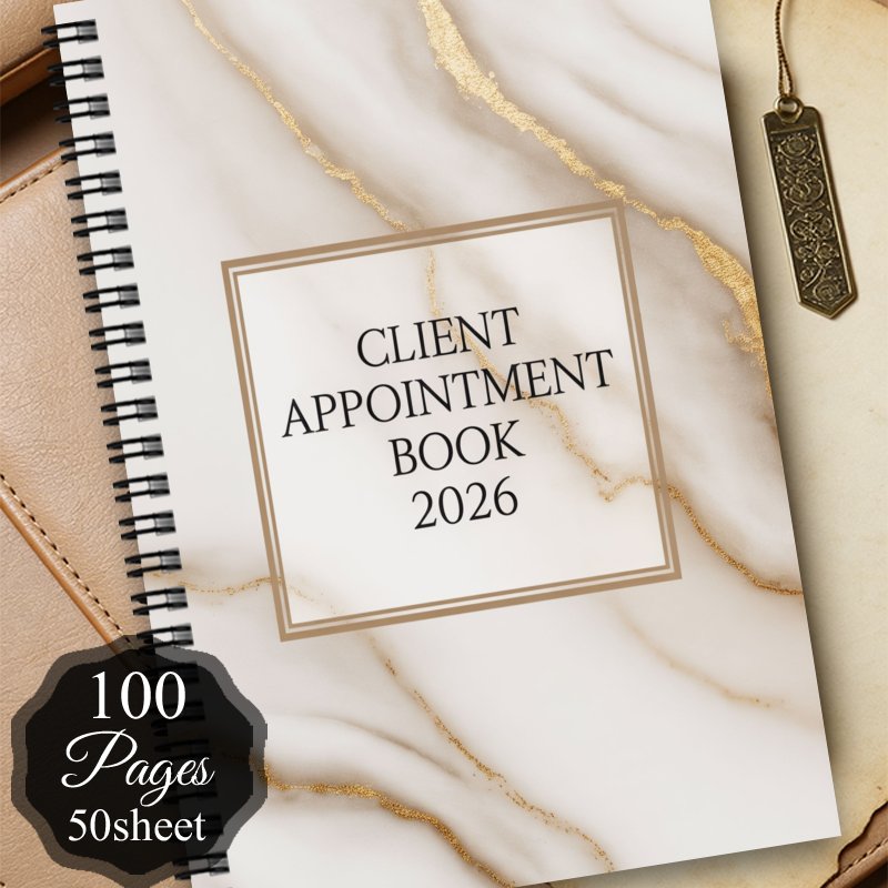 TEMU 1pc Aesthetic Appointment Planner, Weekly Monthly Spiral Notebook, Vintage Period , Work Study Appointment Schedule Journal, Time Notebook