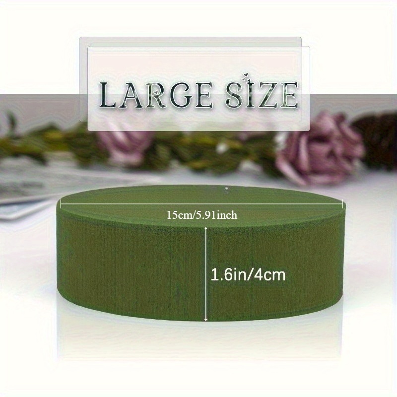 Professional Quality Flower , Dry Green Plant Foam, Used For Flower Arrangement - Synthetic Resin Material