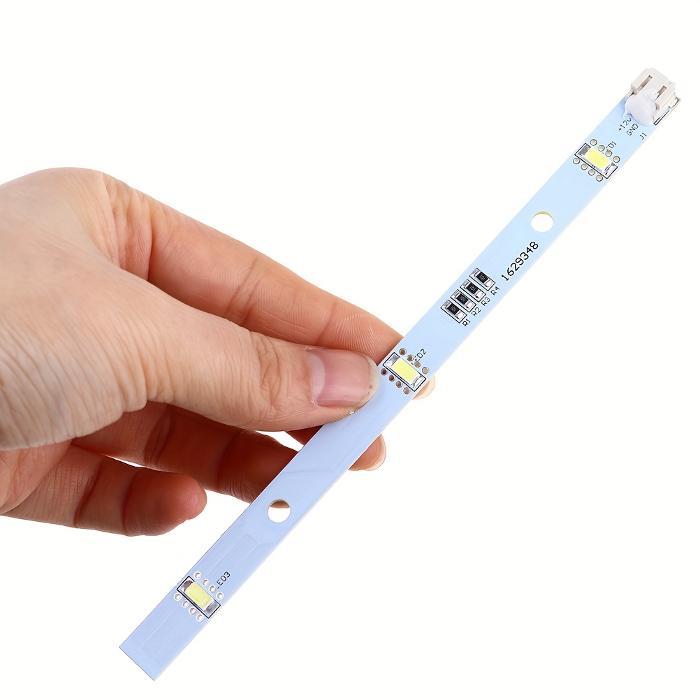 2pcs led refrigerator light strip for       light 6 3inch length  12v   replacement part e349766   162a 1629348
