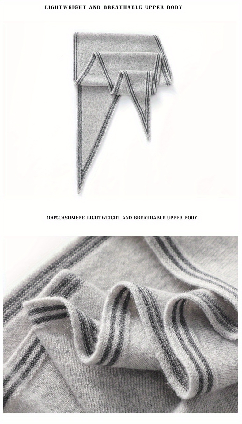 Ultra-Soft Cashmere Scarf: A Two-In-One Versatile Triangular Shawl And Neck Gaiter for Warmth And Comfort