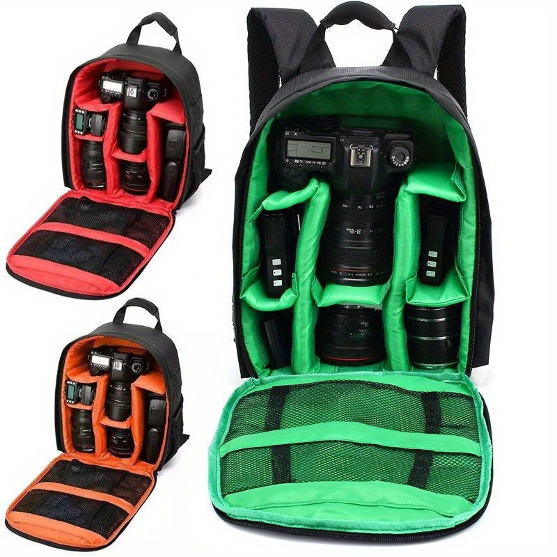 Multi-functional Digital DSLR Photo Padded Backpack Cover SLR Camera Soft Bag   (Only Bag)