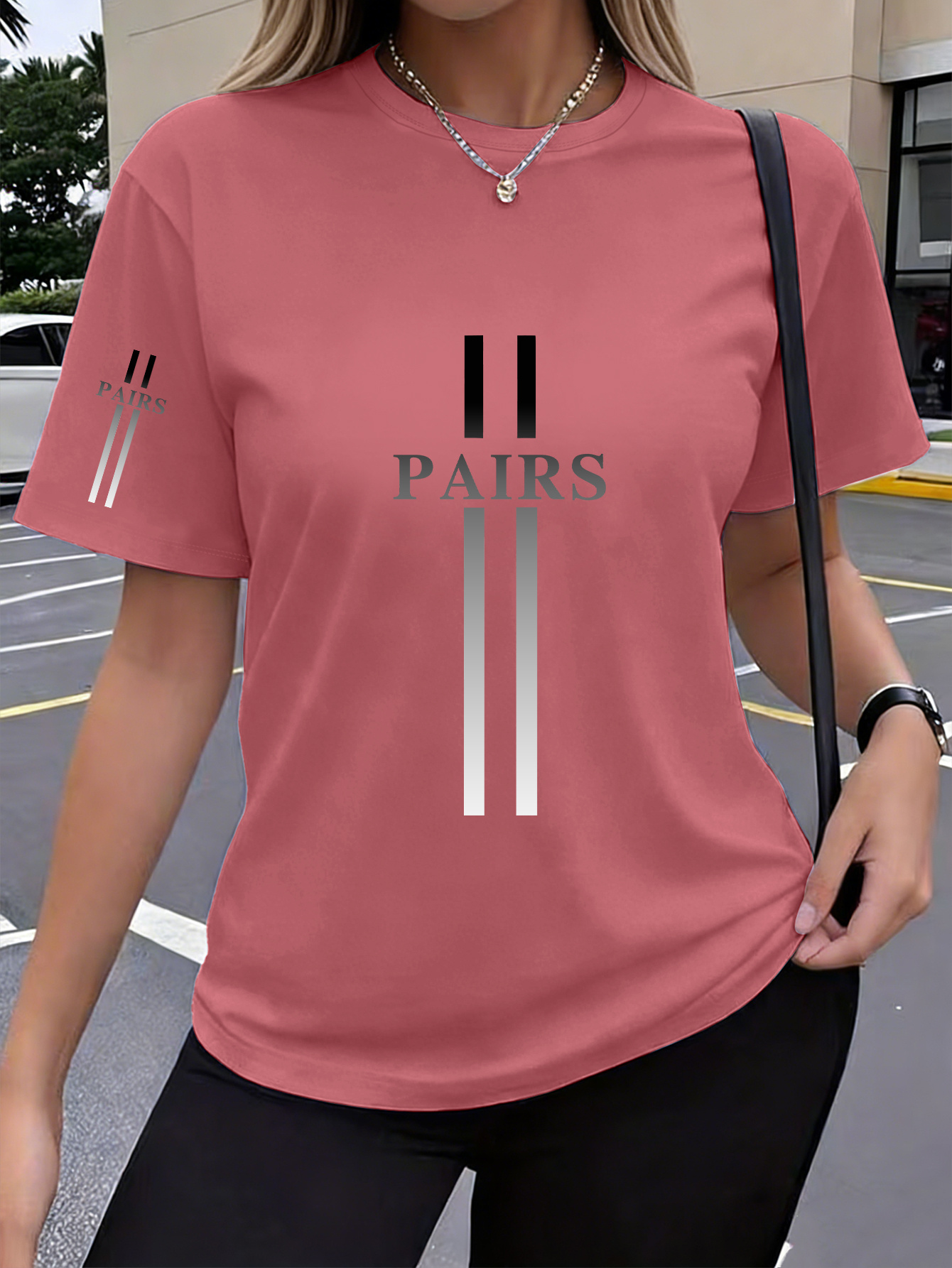 T-Shirt Femme Style Y2K — Imprimé PAIRS 2626b344db9d4c1bae96a2b8adc88b7b Goods
