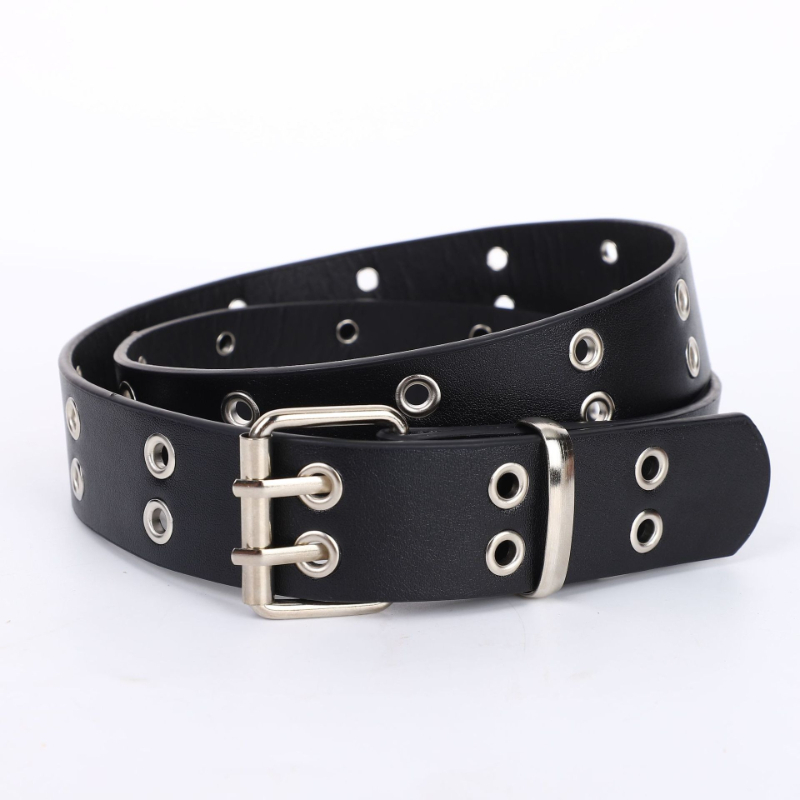 Image of 1pc Rivet Hole Needle Belt Summer New Women's Jeans Dress Decorative Belt
