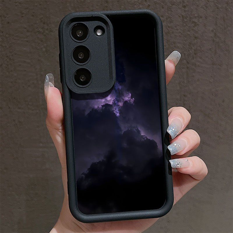 TEMU Phone Case: And Night Sky Pattern Phone Case For Galaxy