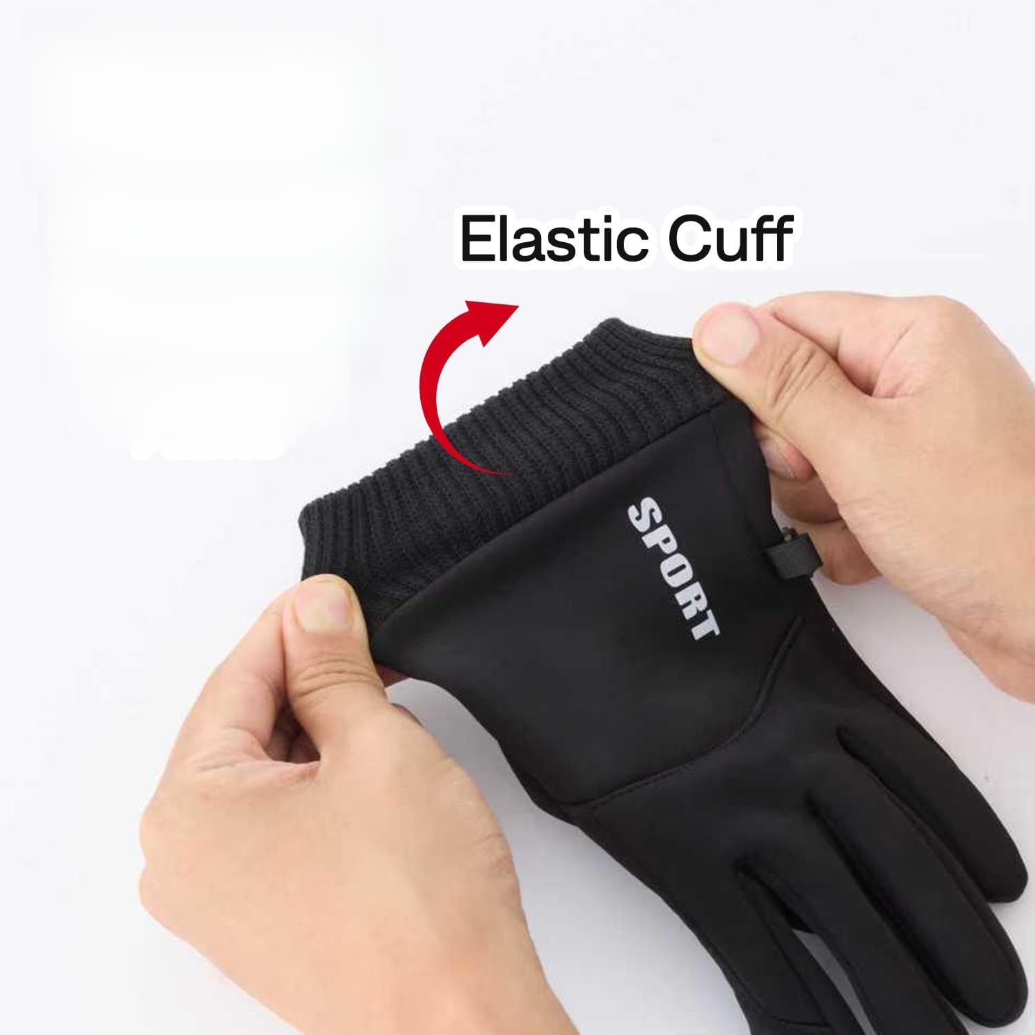 Men's Thermal Gloves with Touchscreen Compatibility