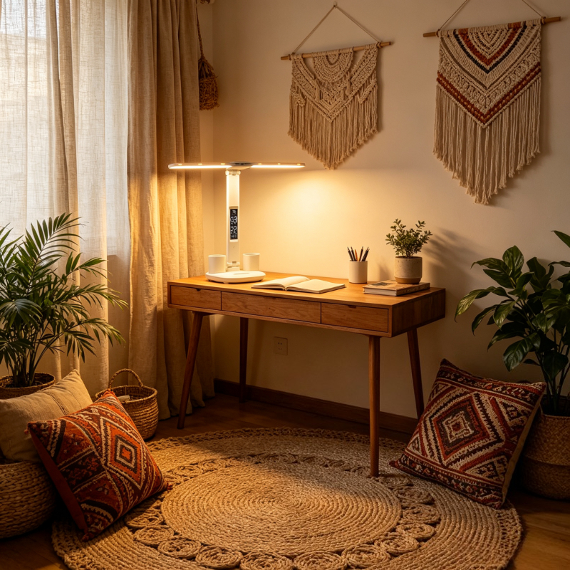 TEMU Luces LED Inteligentes de Cabezal, Luces de Tubo de Pluma de Cabezal USB, Luces Decorativas Artísticas, Lámparas de Mesa Inteligentes, Adecuadas