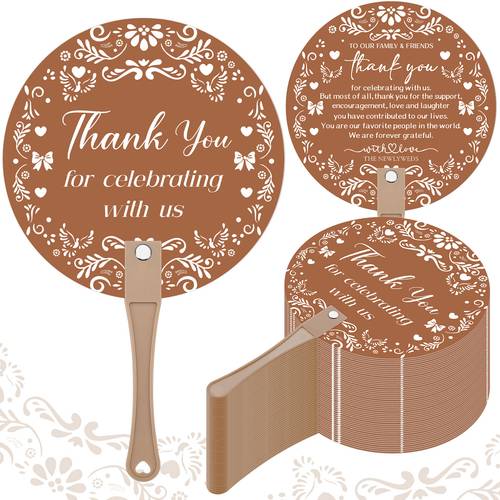100pcs lindo party favors wedding fans bulk mexican paper picado themed wedding favor fans with handle thank you gifts for guests gender reveal birthday decorative folding fans mexican