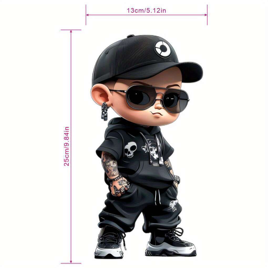 1pc Iron-on Transfer Sticker, Fashion Glasses Design, High-quality Pvc, Washable Diy Patch, For Clothing, Jackets, Jeans, Backpacks-