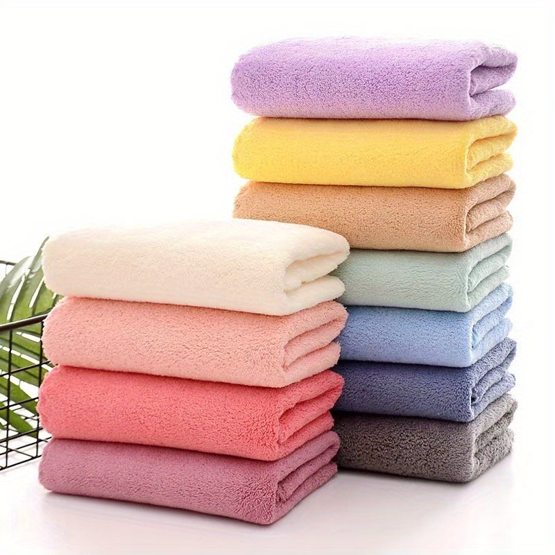 

20- Fleece Towels, Absorbency, Multipurpose For Bath, , , Drying, Cleaning - All Types, Unscented, Free, 100% Polyester, Unisex-adult