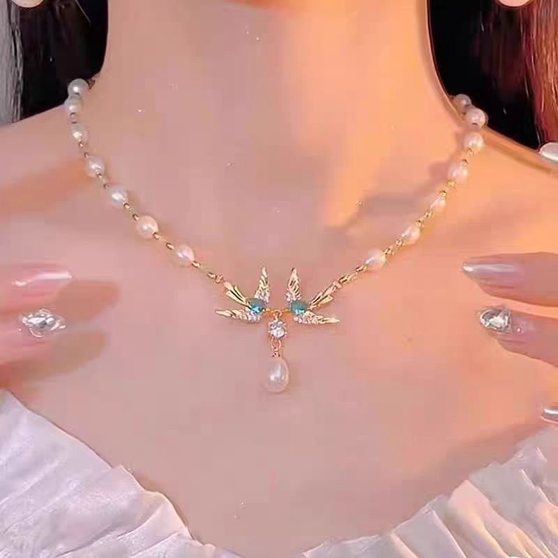 1pc of Magpie Necklace, Stylish And Adaptable, Elegant Clavicle Chain, Premium Light Luxury, Minimalist Necklace Jewelry