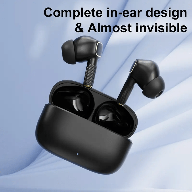 rechargeable sound amplifier with active noise cancellation, adjustable volume control, comfortable silicone earplugs & smooth rear design -   usb cable, portable audio device for daily use, durable plastic body, headphone amplifier Product details 4