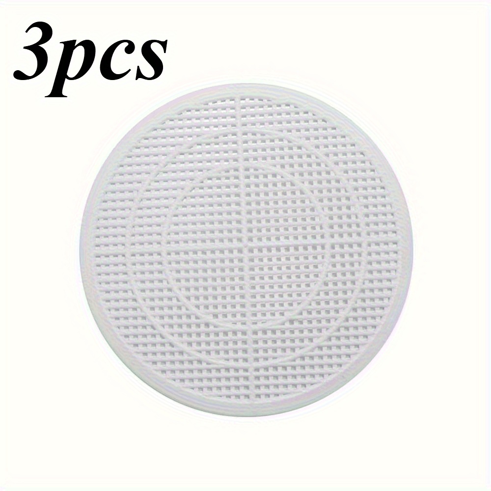 3pcs Anti-clog Drain Hair For Kitchen & Bathroom - Strainer With Scalloped Edges, Shower And Sink Filter Tool For , Bathroom Cleaning Tools