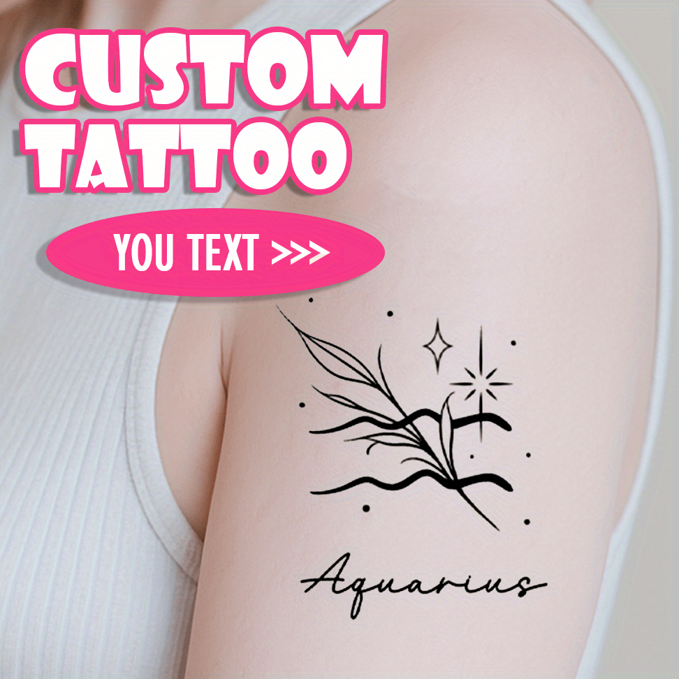 37 Inspiring Aquarius Tattoos for Every Style - Sacred Joanne, image size:972x972