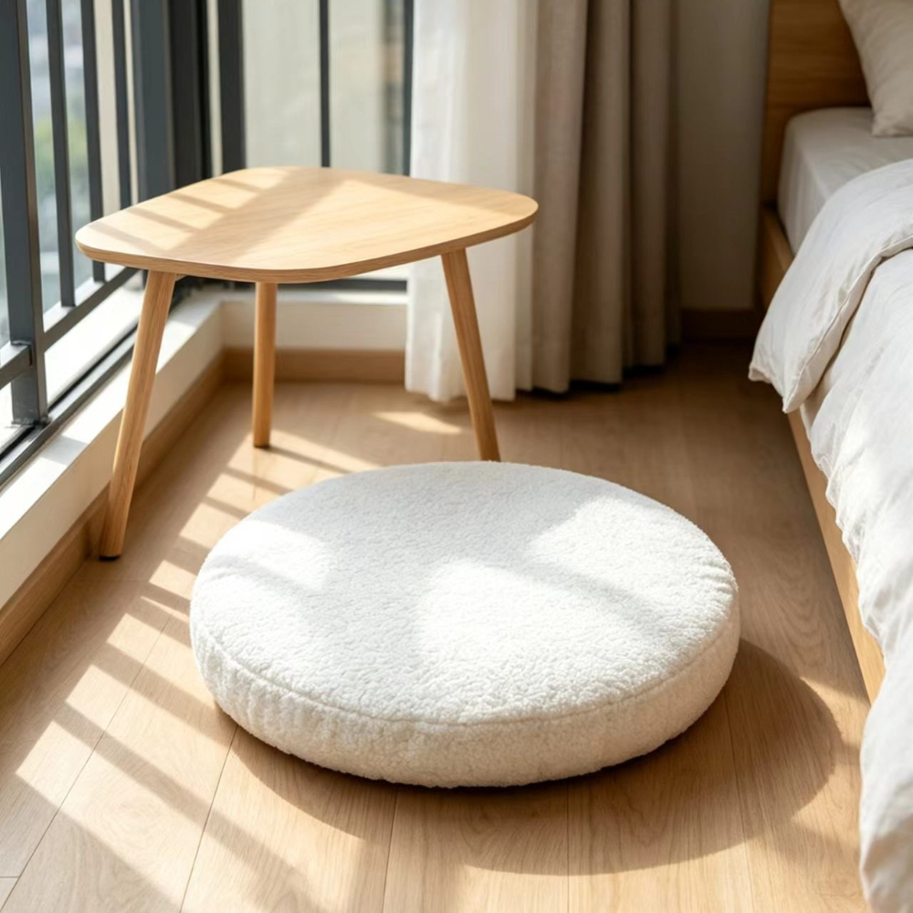 floor cushion sold on Temu Canada