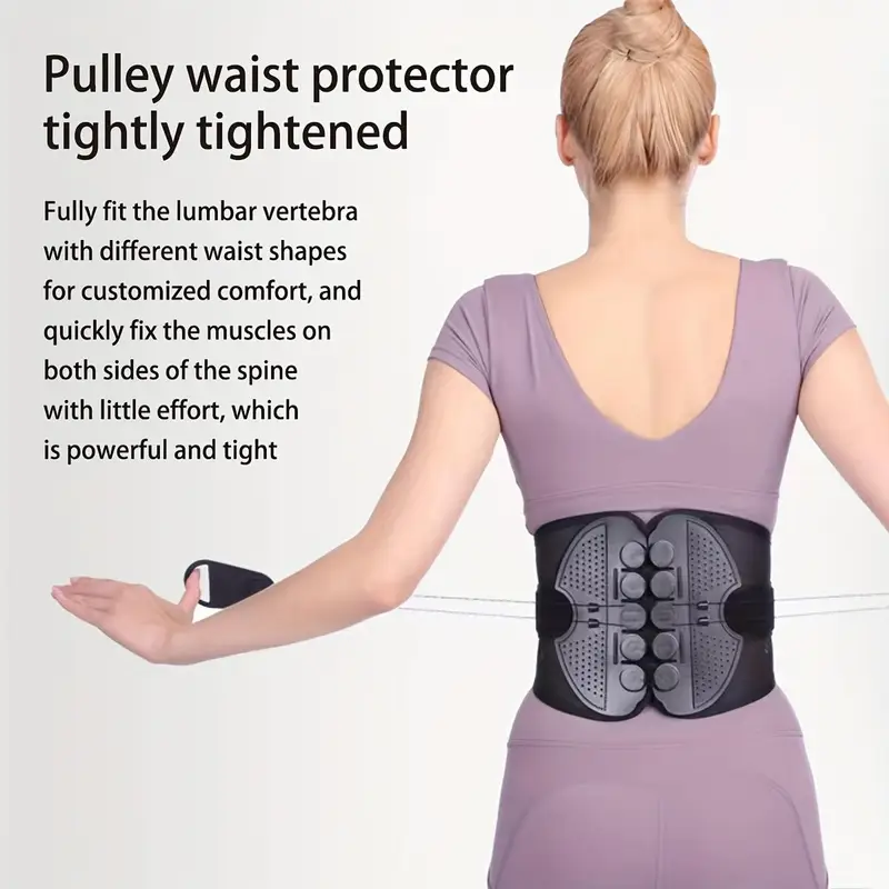 1pc adjustable sports belt breathable mesh   double drawstring sports belt unisex waist protection belt for outdoor sports hiking camping fitness office etc Product details 3