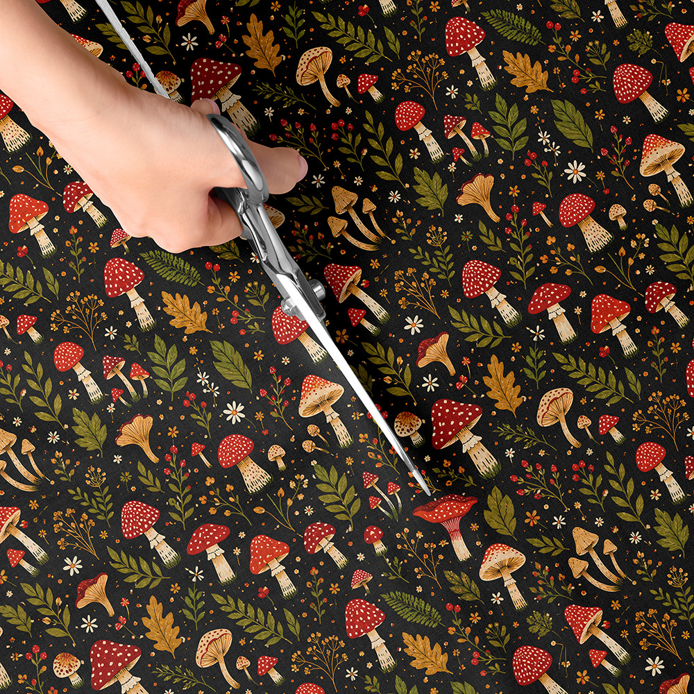 TEMU 1pc Print Fabric - 59 X 19.68 Inches (150 X 50cm) Pre-cut Polyester Fabric - Suitable For Diy Sewing, Scrapbooking, Tablecloths And Crafts