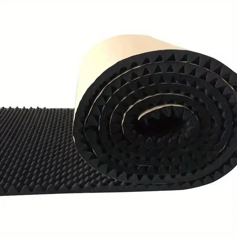 200 50 2cm soundproofing deadening self   high density foam egg crate car hood soundproof acoustic insulation mat