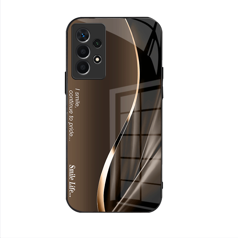 

A13 A33 A42 A52s A71 5g Note20 Ultra S10 S11 S21 S22plus Ultra Tempered Glass Case, The Design Of Fashion Gradient Pattern Is Simple And Elegant