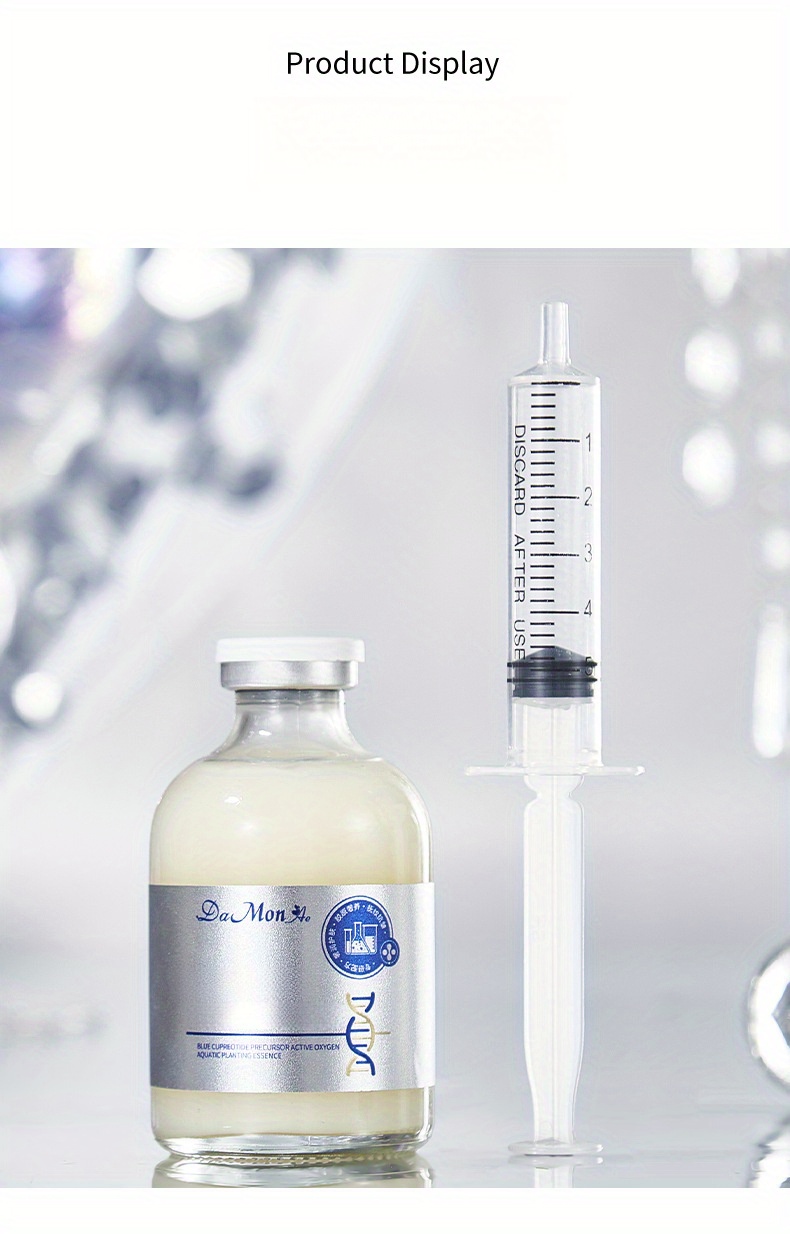   peptide hyaluronic collagen acid oxygen hydrophobic essence moisturizing to clear   and   light beige hydrates skin to leaving skin looking smoother and   Product details 7