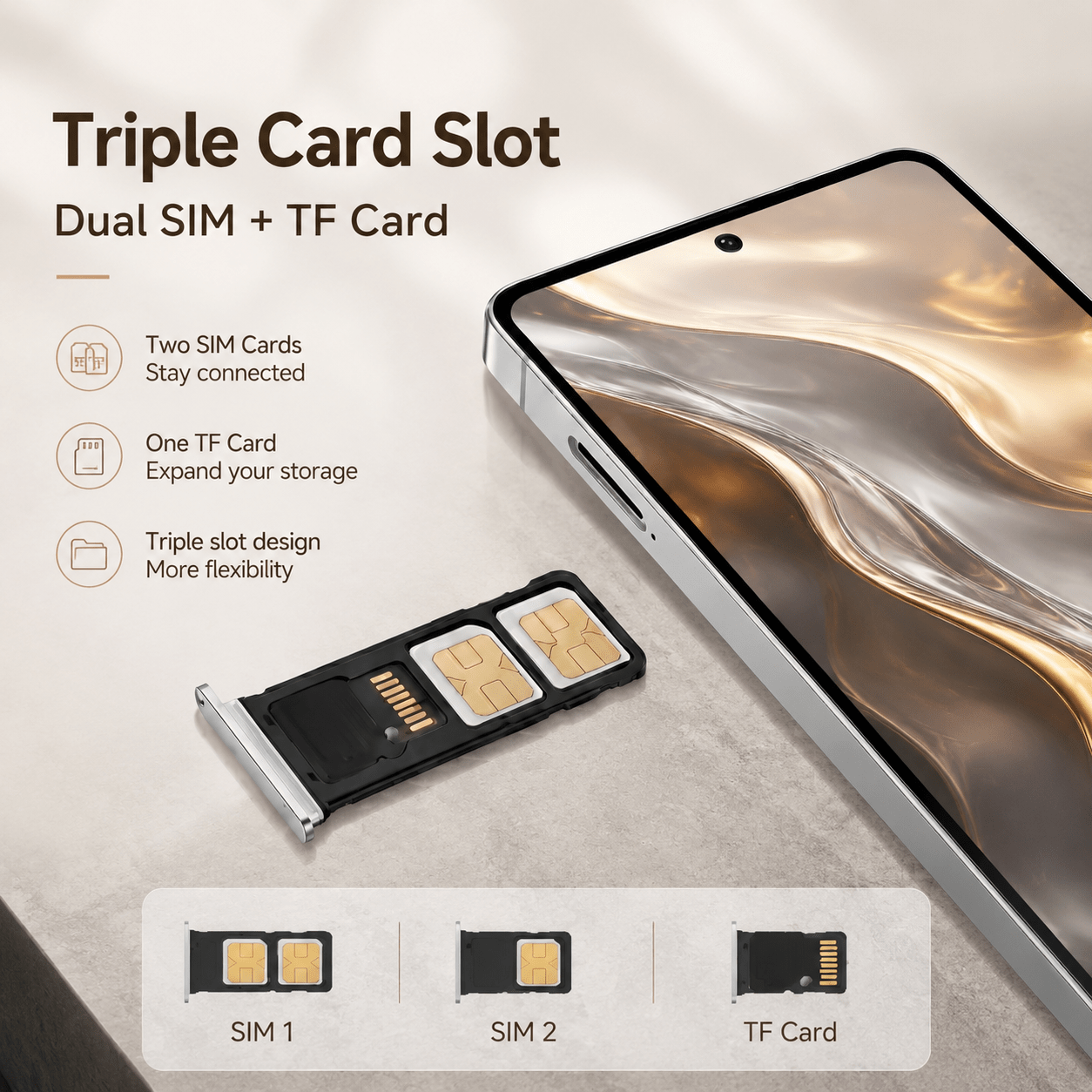 6 8 inch hd touchscreen unlocked   4gb 64gb expandable memory   support face unlock complete bundle senior   Product details 3