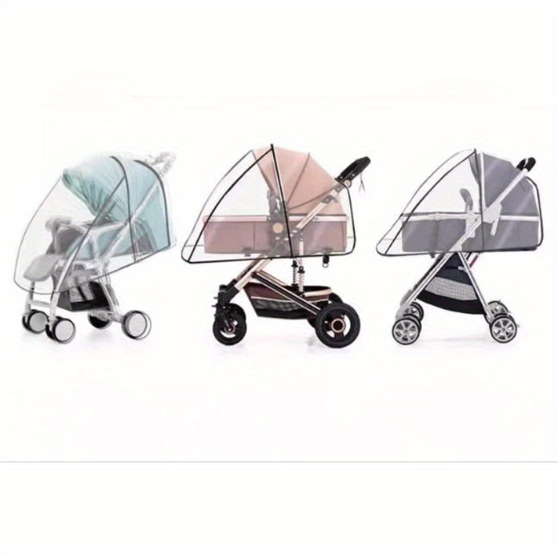 E-shop transparente Trolley-Schutzhülle, universeller Reise-Wetterschutz, schützt vor Schnee, Wind, Staub Sonne, winddichte Trolley-Regenabdeckung,