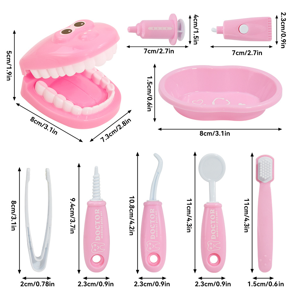 Pretend Dentist Teaching Set, Educational Dental Simulation Tool