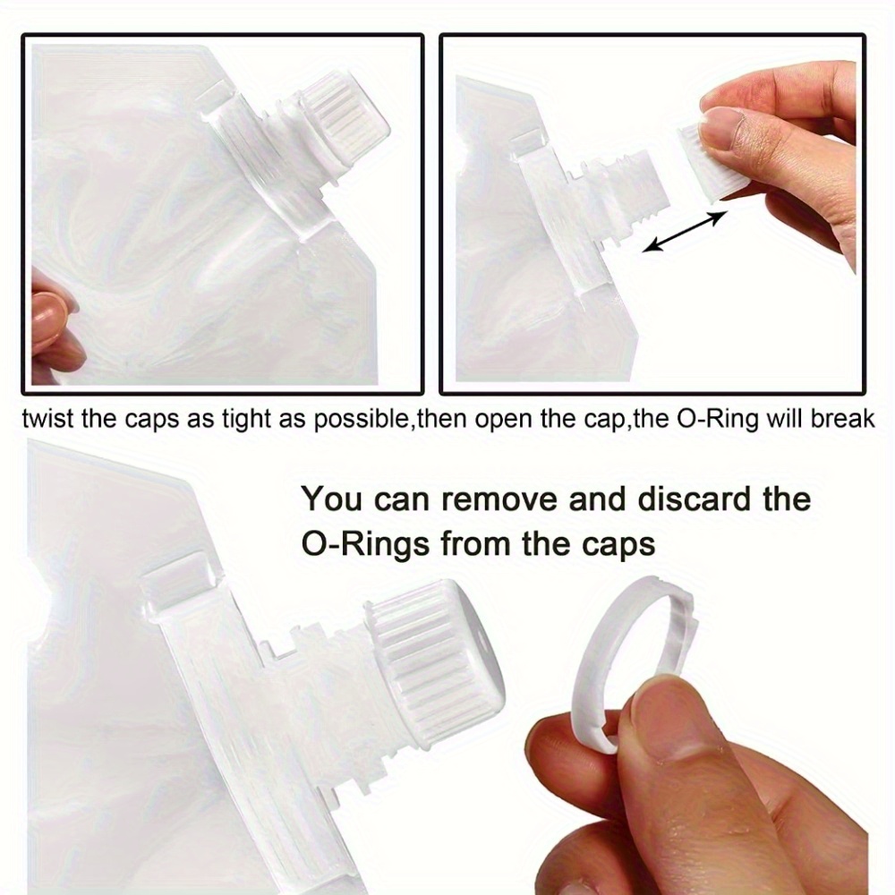 Juego de 9 bolsas de almacenamiento de granos transparentes con varios tamaños disponibles, bolsas de sellado de almacenamiento de cocina para separar granos