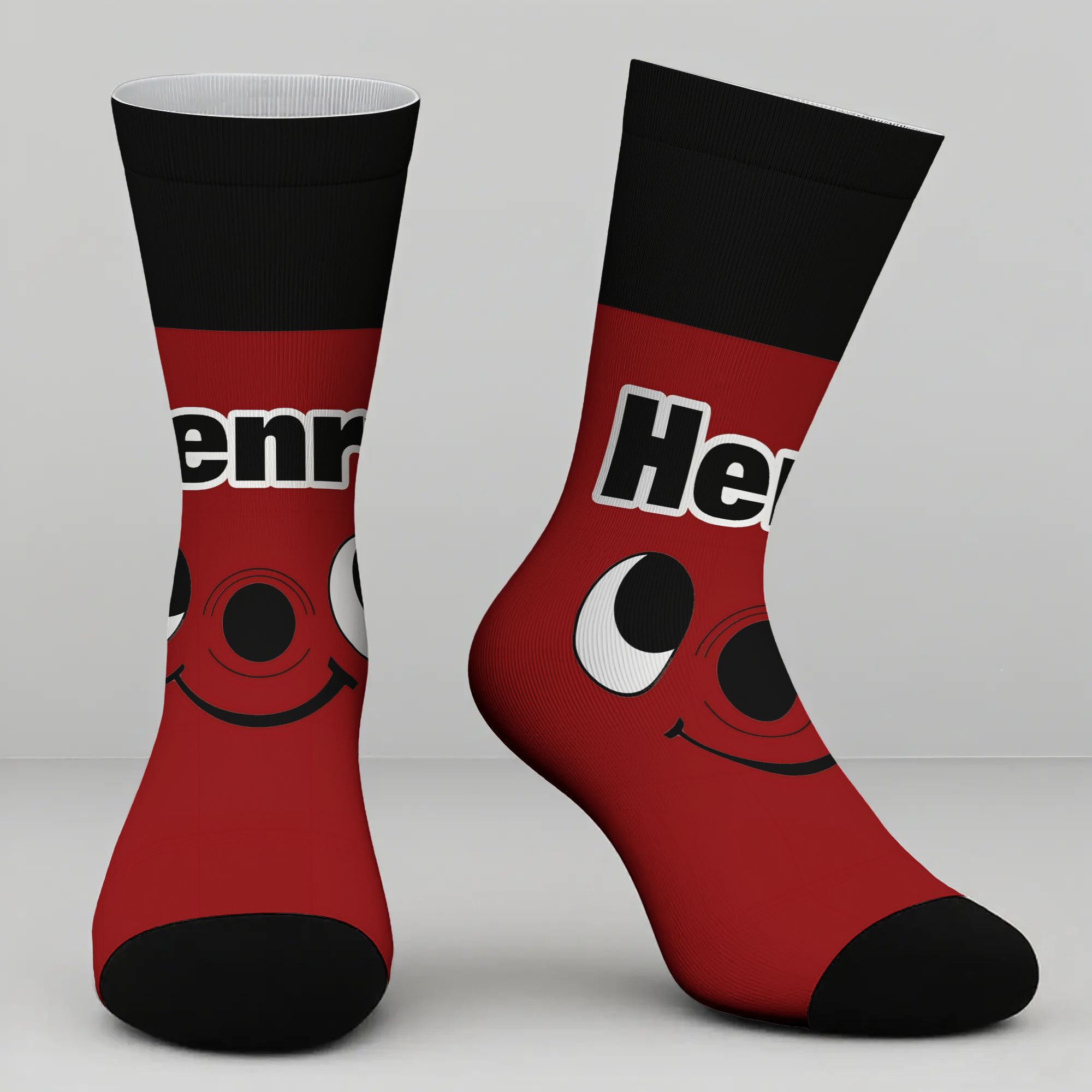 TEMU Henry Hoover Tube Socks, Fabric, Warm And Breathable, And Mid-calf Socks, Comfortable, Soft And Elastic, Suitable For Cushioning, Outdoor,