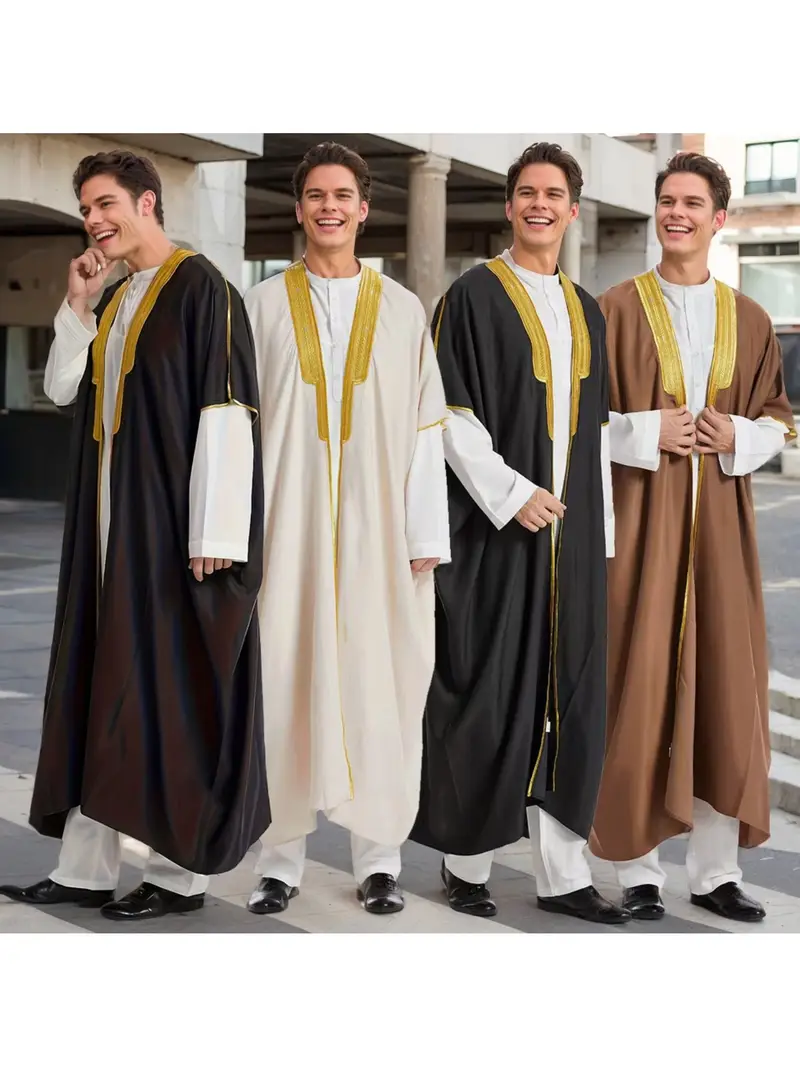 1pc arab robe muslim bachelor gown speech robe - Temu Germany 1pc arab robe muslim bachelor gown speech robe - Temu Germany