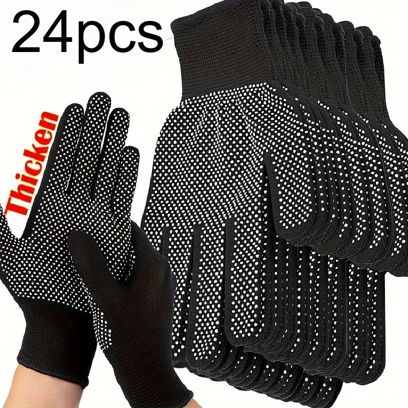 E-shop 24 Stück Unisex Atmungsaktive Strickhandschuhe, Geeignet für Outdoor-Aktivitäten, Radfahren, - Handwaschbar Kategorie: Herren Fahrradhandschuhe