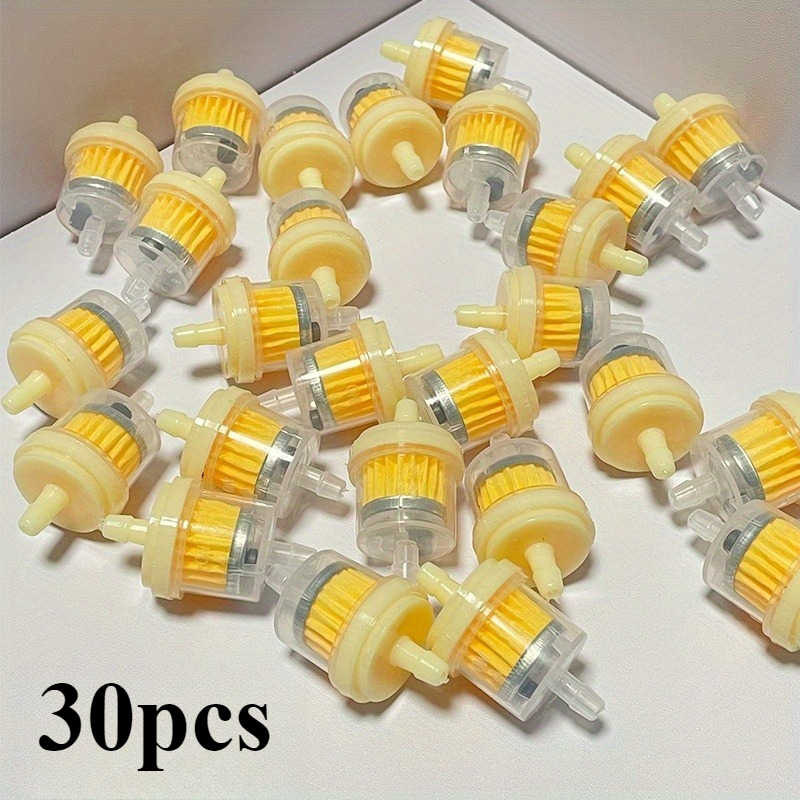 E-shop 30 Stück Professioneller universeller Benzin-Kraftstofffilter mit Magnet, geeignet für Motorräder, Roller, Crossmotorräder , -Typ