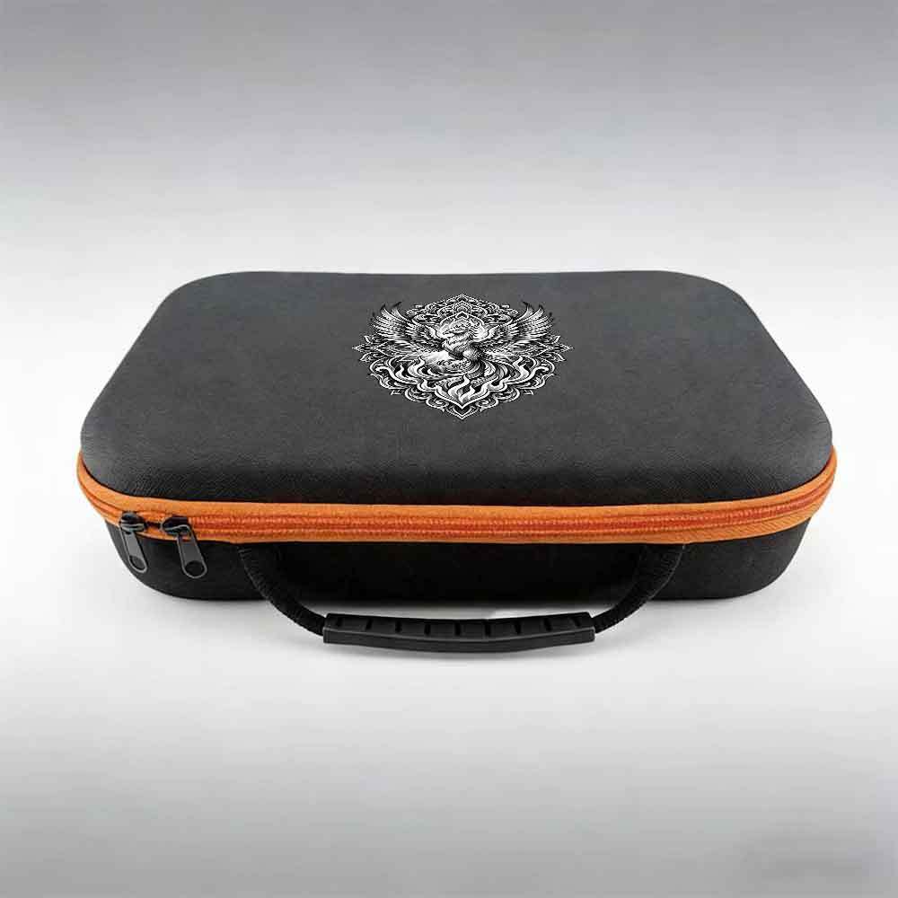 Portable Handheld Hard Shell Zipper Storage Carrying Case