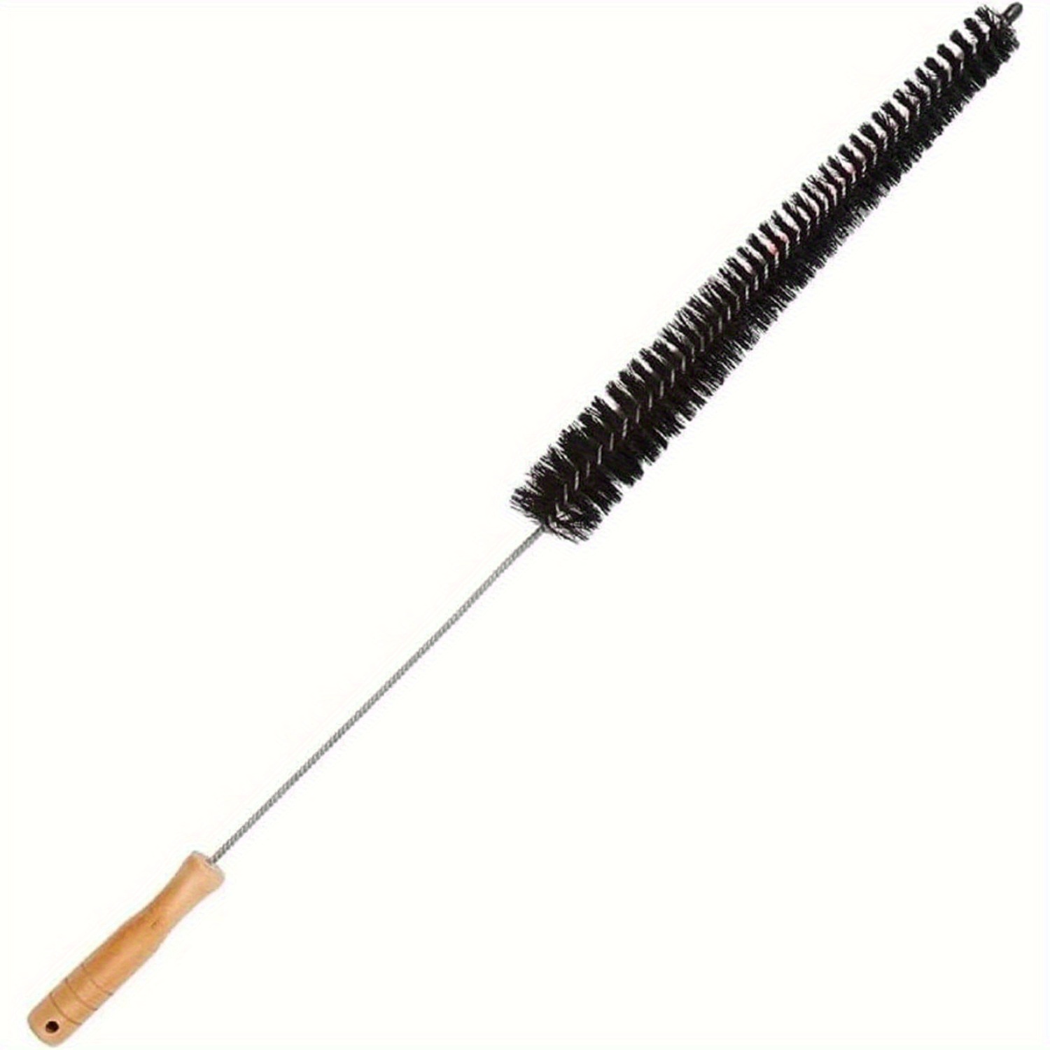 73cm Flexible Radiator Cleaning Brush With Wooden Handle - Long Reach, No Electricity Needed, Perfect For Living Room, Bedroom, And Car | Ideal For Cleaning Tiles And Surfaces