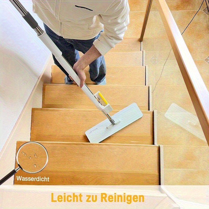 15 pack 15x80cm transparent self   wooden stair anti slip pads with scraper tool non slip step strips for   durable tread grippers for hardwood stairs 15x31 5 inch stair treads non slip   wooden deck coverage
