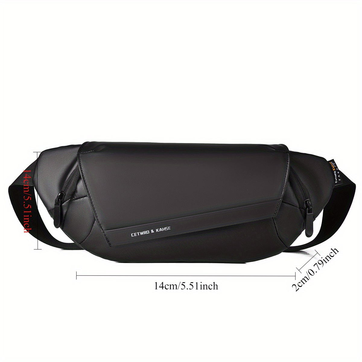 Men's Nylon Crossbody Chest Bag Cycling